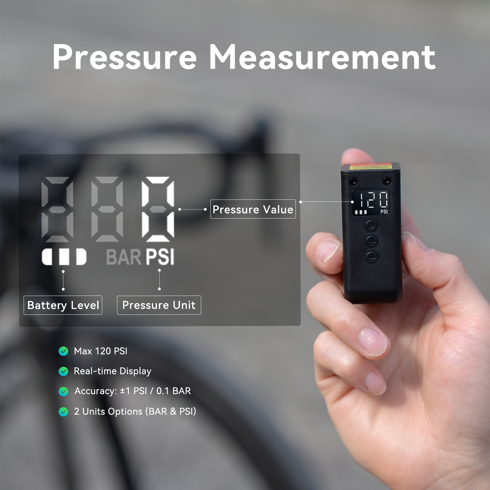 Cycplus AS2 Ultra sähköpumppu tiedot