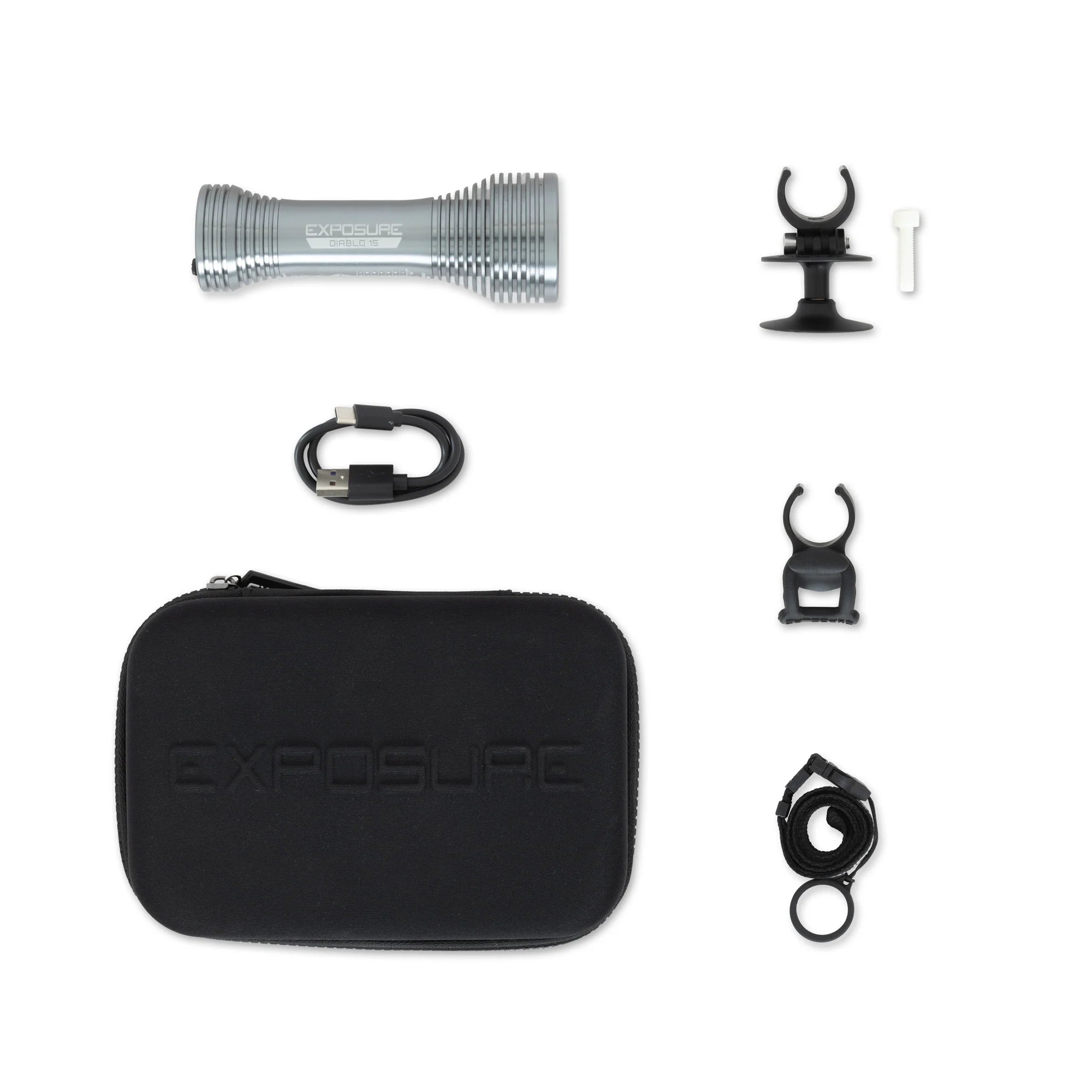 Exposure Diablo 15 paketin sisältö