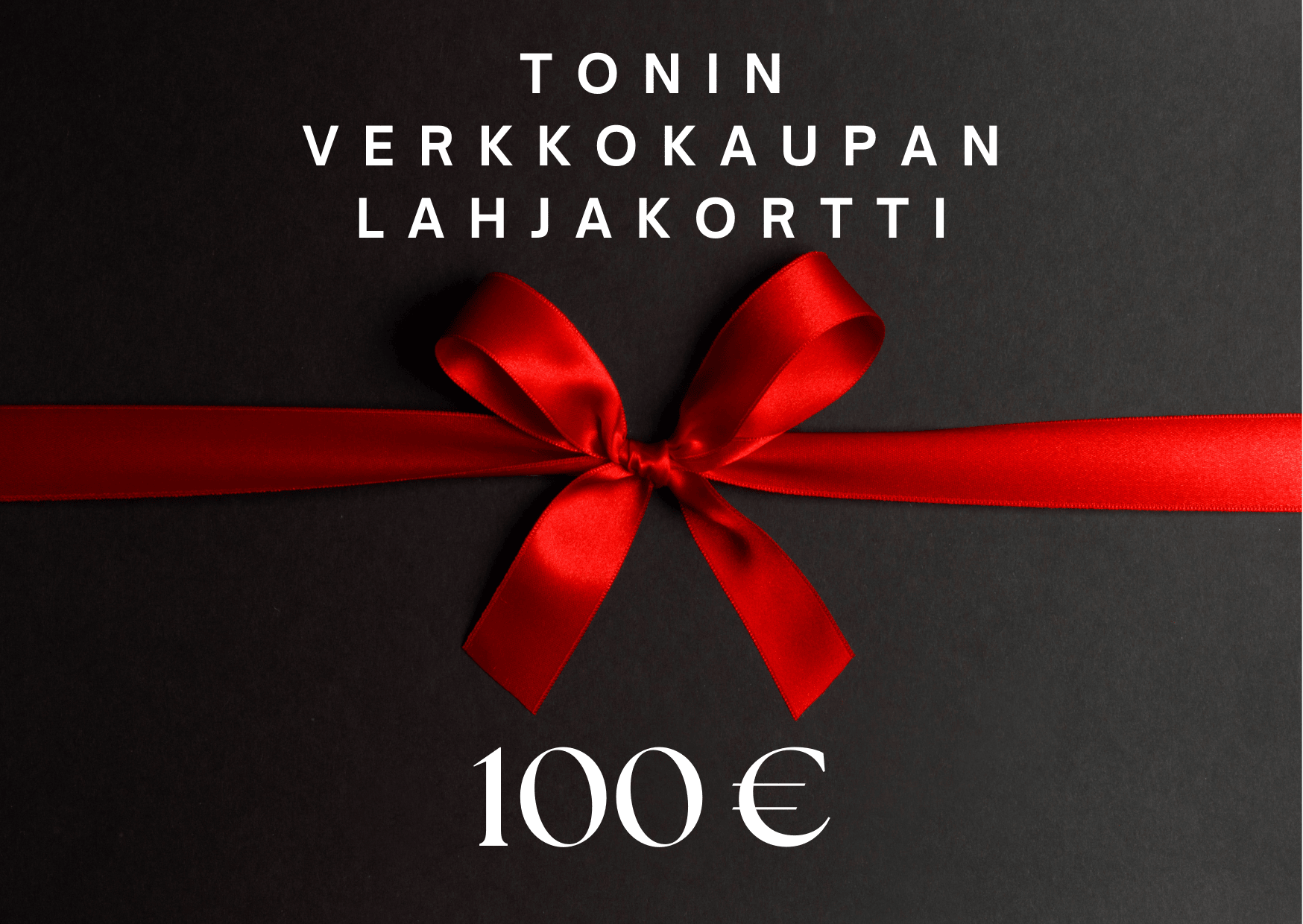 Lahjakortti Tonin Verkkokauppaan