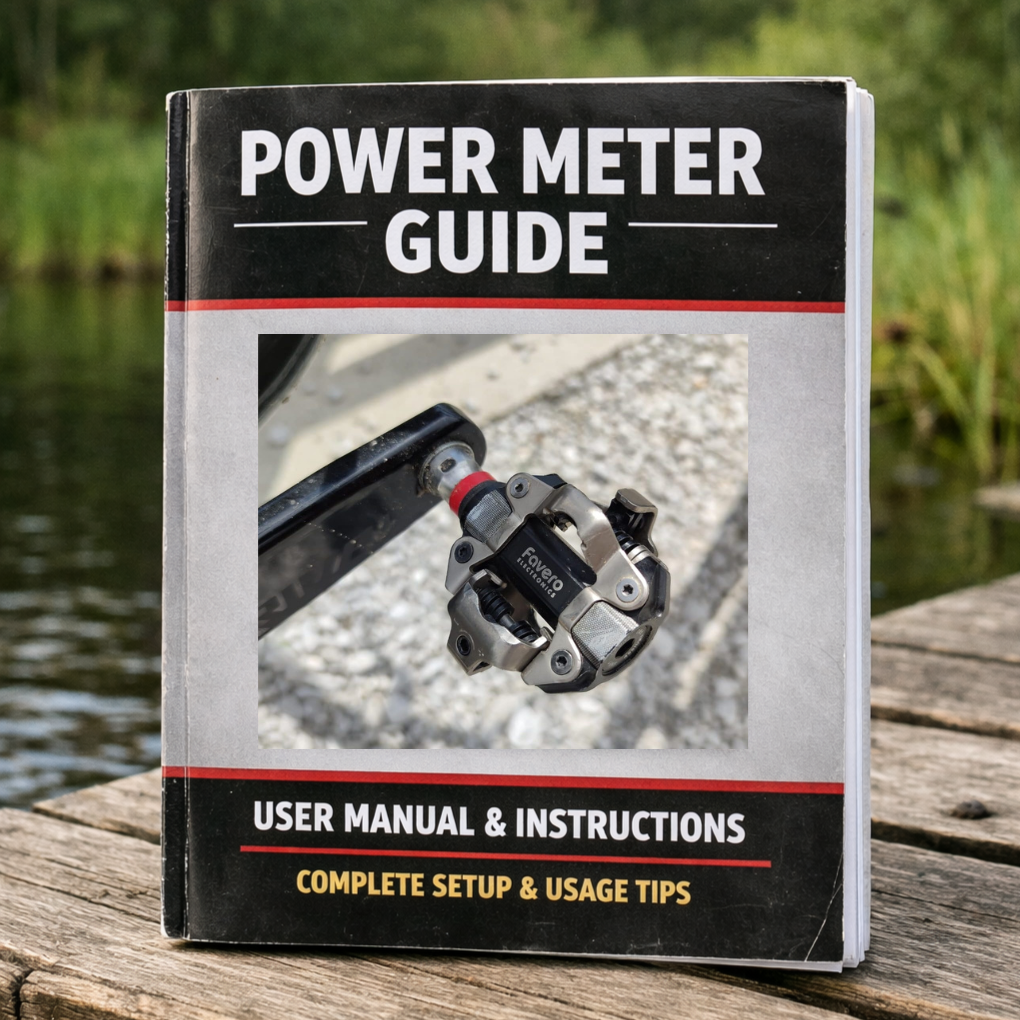 Guide for power meter pedals