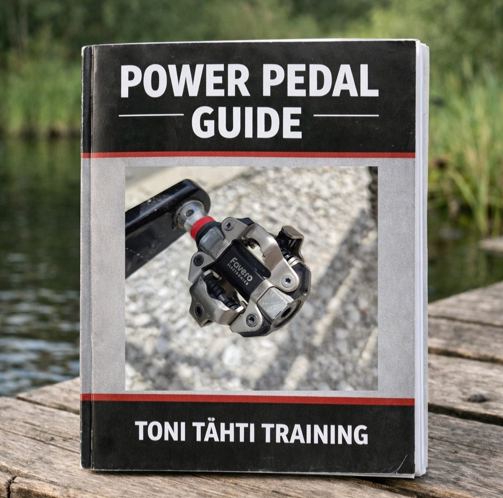 Power pedal guide by Toni Tähti Training