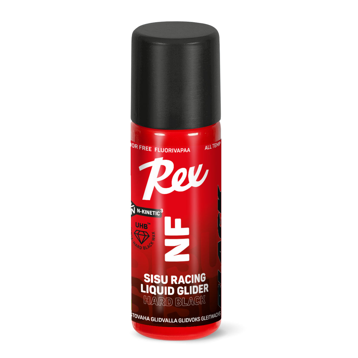 Rex NF Sisu Hard Black nesteluisto 60 ml, SKU 4726