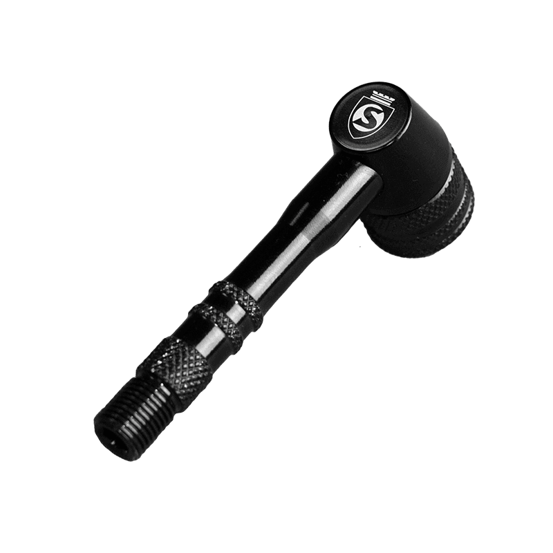 SILCA Disc Wheel Adapter zum Aufpumpen eines Scheibenrads.